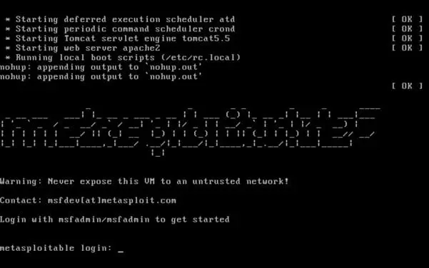 Metasploitable: 2 - walkthrough