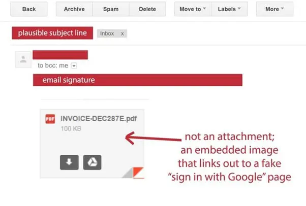 Insidious Gmail Phishing Attacks: New Variants Leveraging An Old Scheme