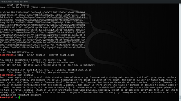 Lab: GPG
