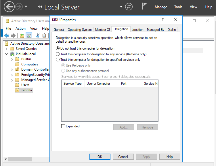 Active directory series: Unconstrained delegation