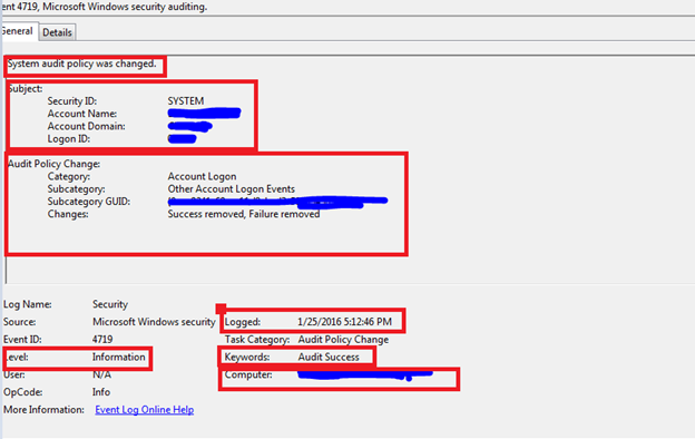 Windows logging for PCI-DSS