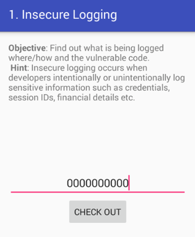Cracking damn insecure and vulnerable app (DIVA) : Part 1