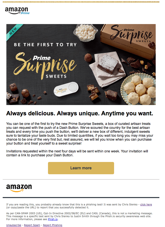 Amazon Phishing Template: Example and Preventing Attack