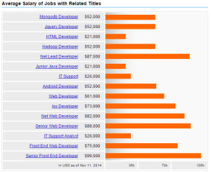 Web Developer Salary