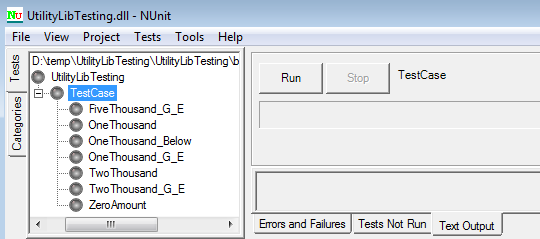 Figure 1.5 Test Method Loading